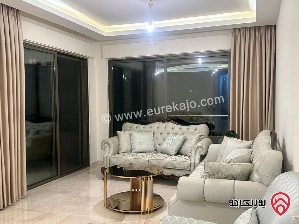 شقة مفروشة طابق ثالث مساحة 200م للايجار في عمان - الرابية 