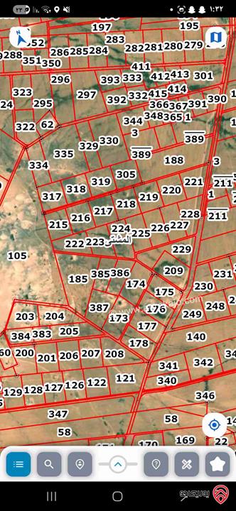قطعة ارض للاستثمار مساحة 22 دونم للبيع في عمان - قرية المشتى حوض 2 القصر