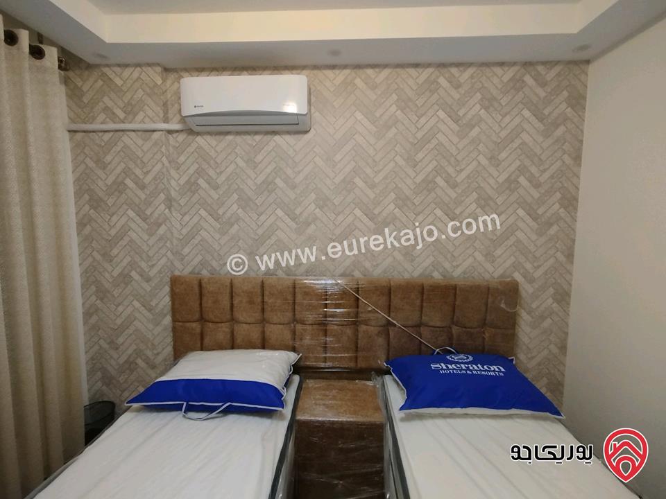 شقة مفروشة جديدة لم تسكن مساحة 75م للايجار في عمان - الجبيهة 