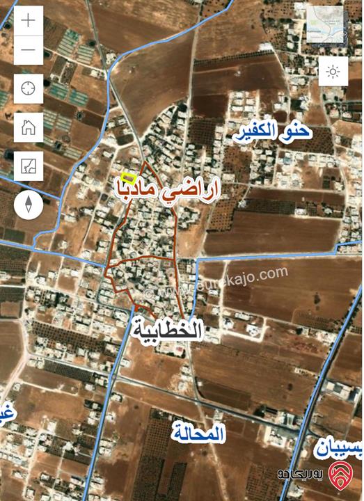 ارض مساحة 905م للبيع في مادبا - الخطابية
