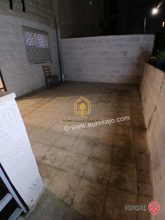 شقة فارغة طابق ارضي مساحة 100م داخلي و 30م خارجي للايجار في عمان - الدوار السابع 