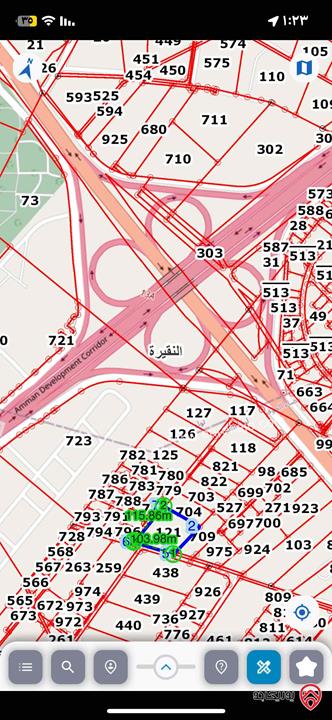 أرض مساحة 10 دونم للبيع في عمان - النقيرة صناعي بسعر 50 ألف للدونم/ ترخيص سحاب