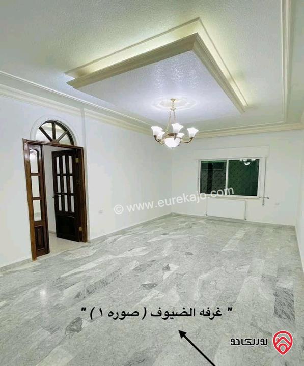 شقة فارغة طابق أرضي للايجار مساحة 160م للايجار  في عمان - خلدا