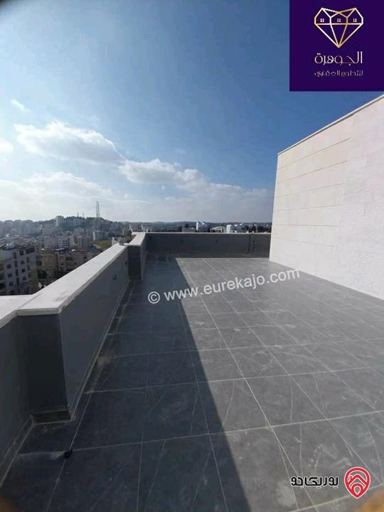 عرض خاص طابق اخير مع روف دوبلكس مساحة 210م فاخر لم يسكن للبيع في عمان - خلدا 