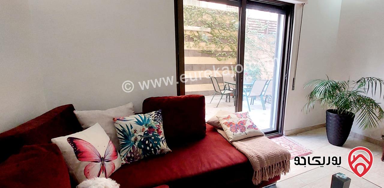 شقة شبه أرضية مساحة 200م مع حديقة 100م للبيع في عمان - الصويفية